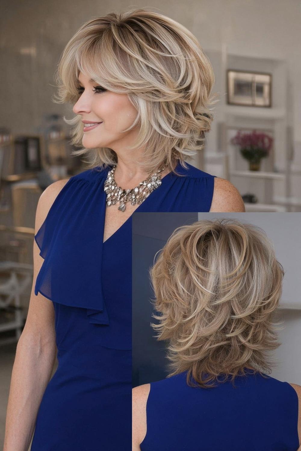 Volumineuze Korte Laagjes