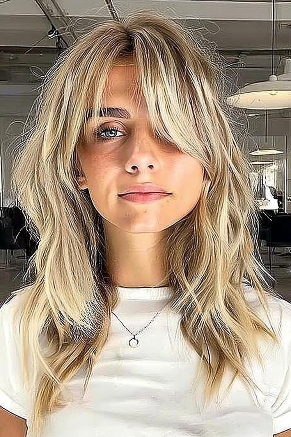 Blonde Highlights op Grijs