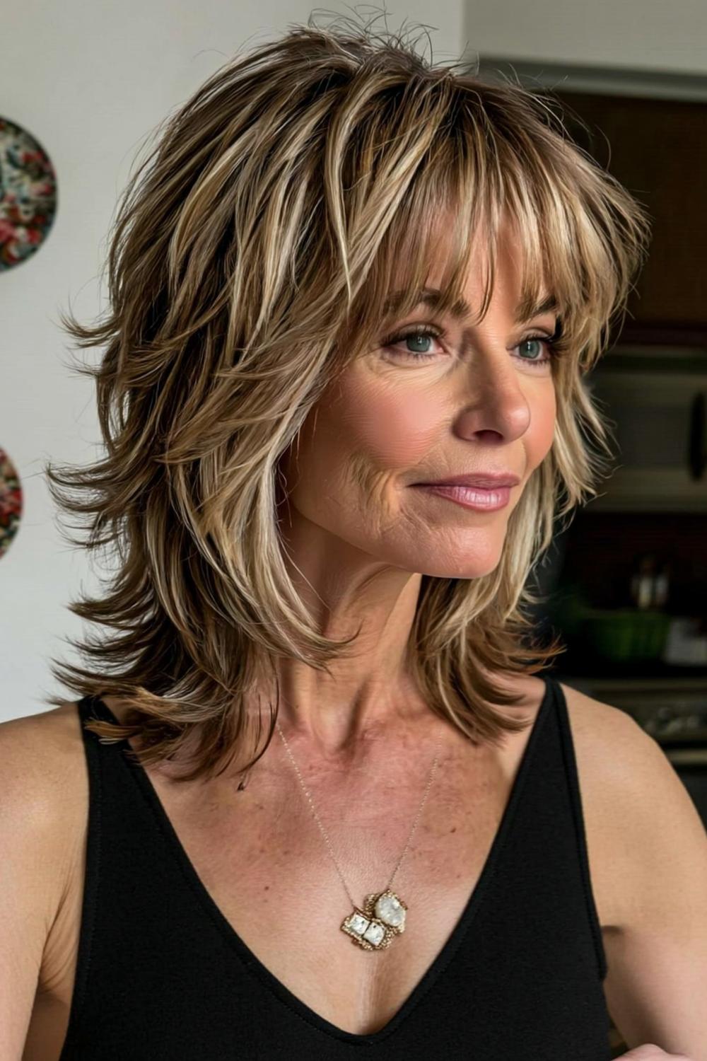 Bruine Lagen met Glans