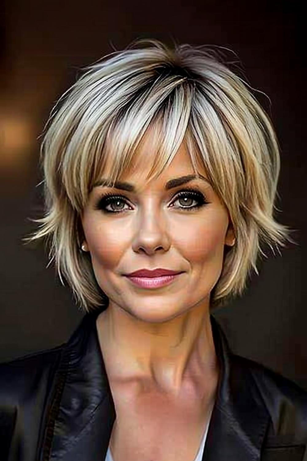 Gelaagde Krullen met Highlights