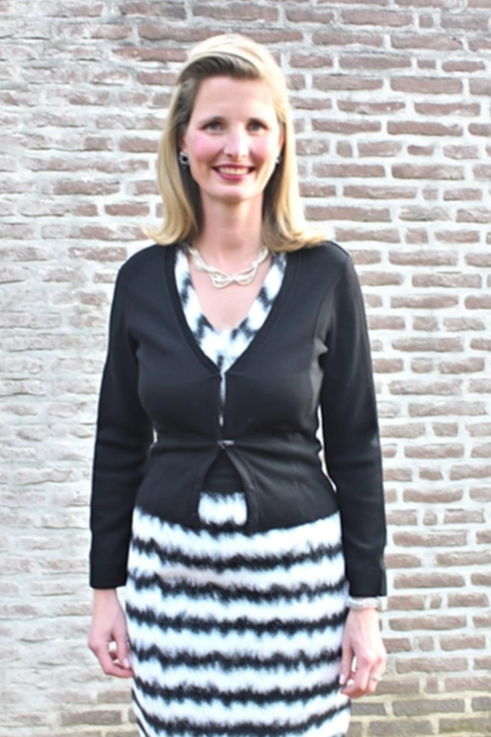 Klassieke blonde bob