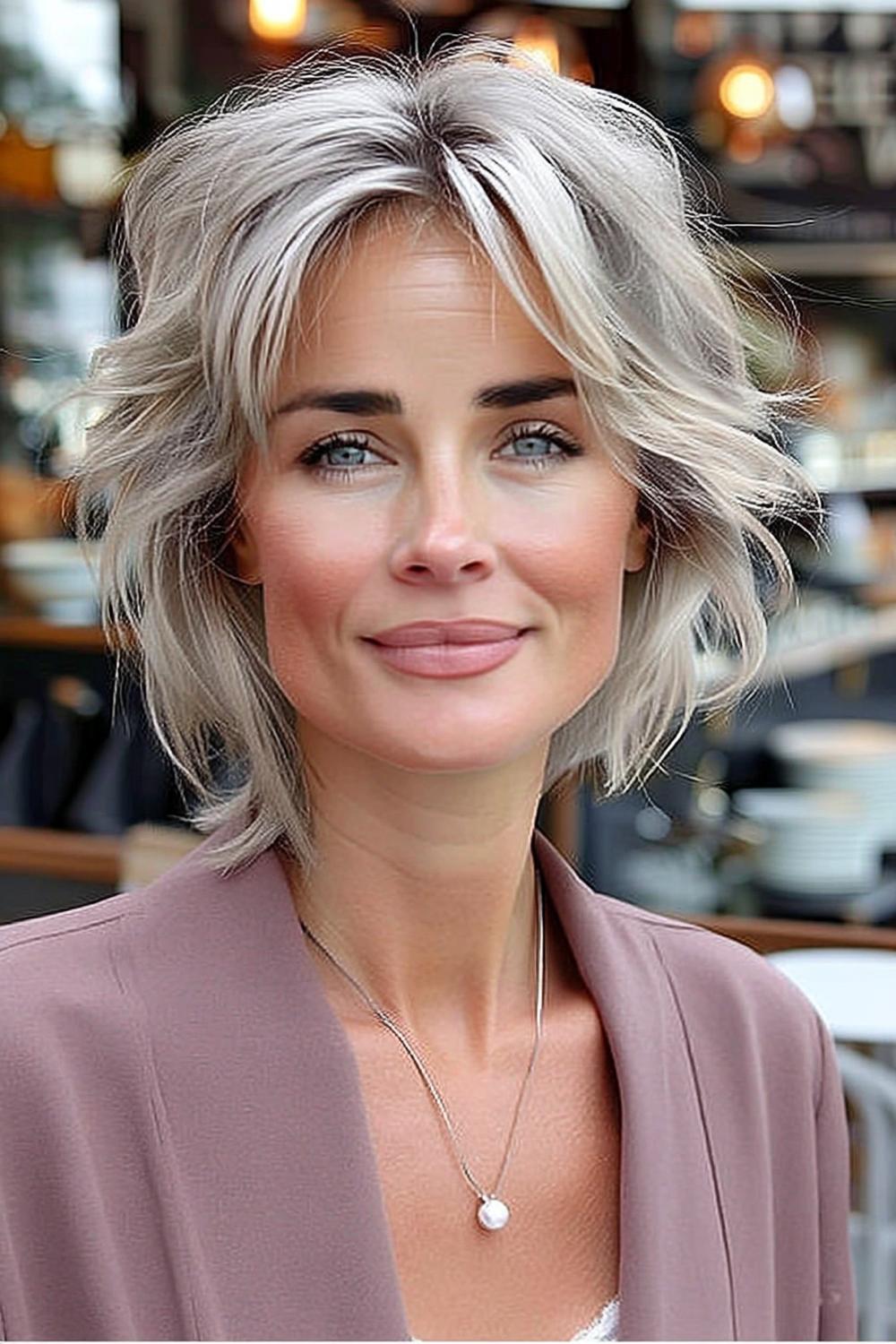 Natuurlijke blonde charme