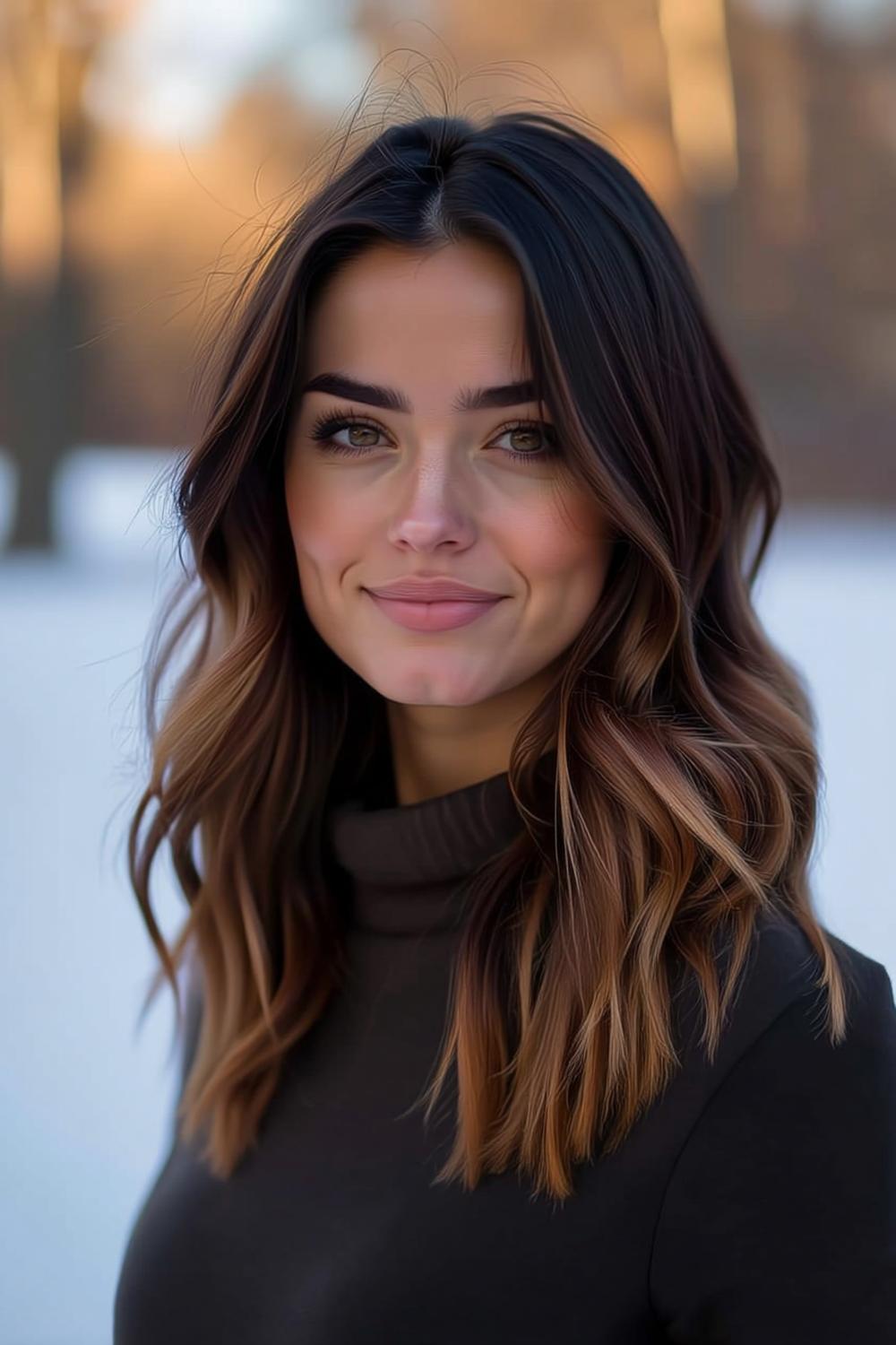 Natuurlijke bruine schoonheid