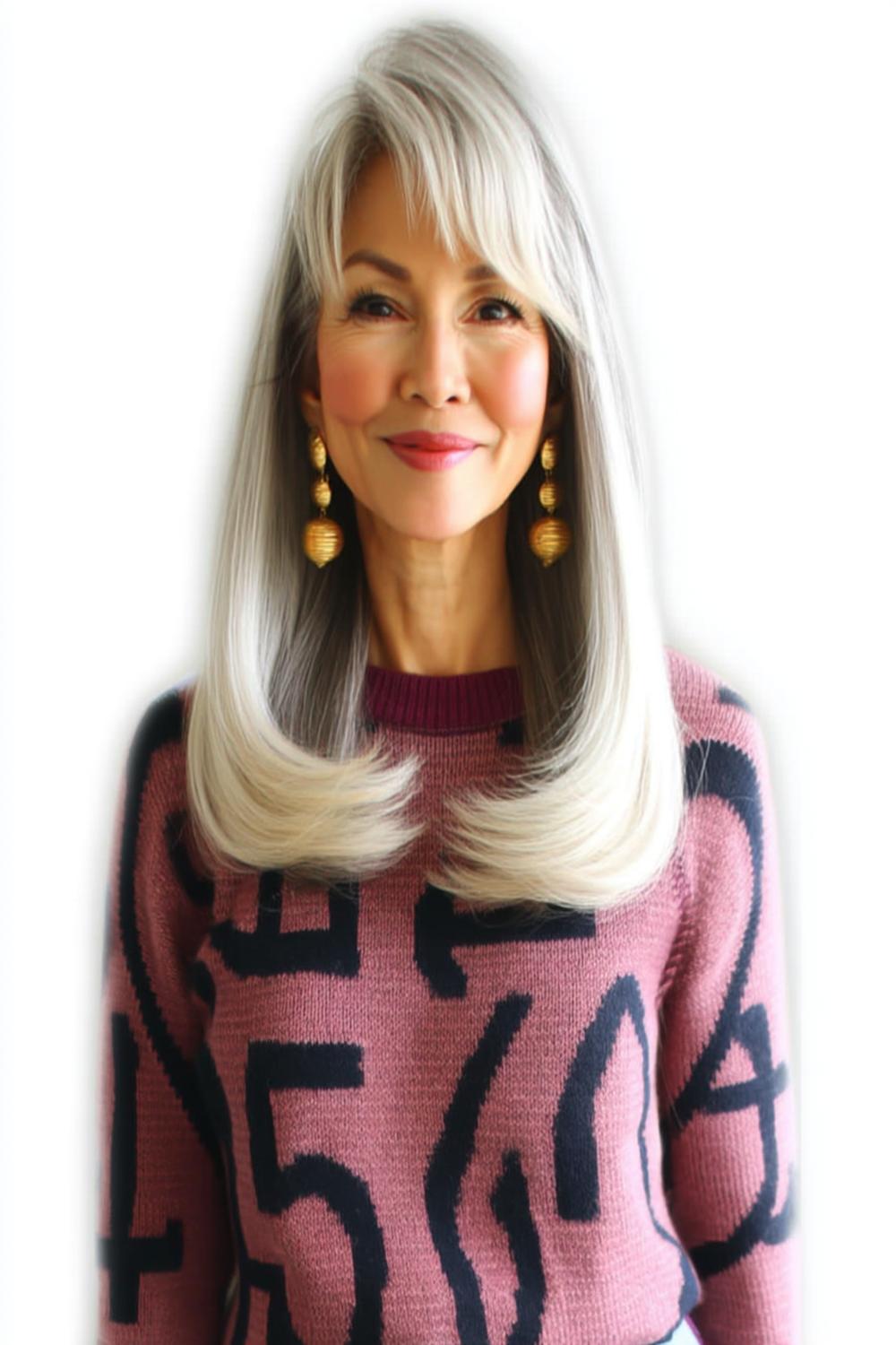 Zilveren elegantie met pony