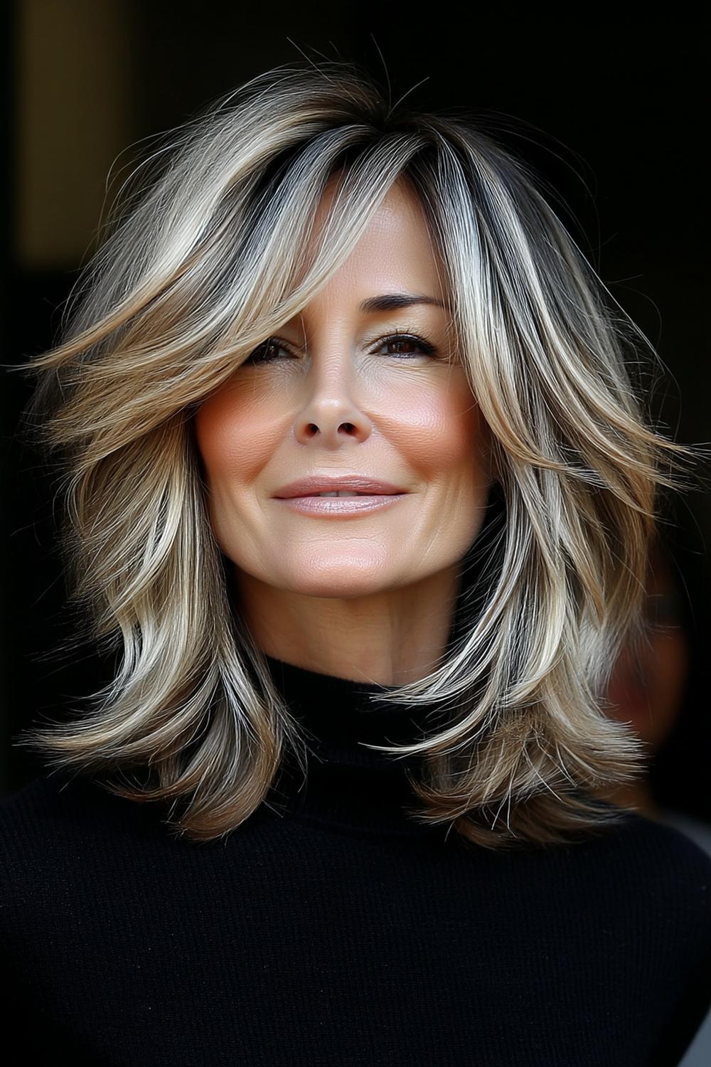 Gestructureerde Blonde Lagen