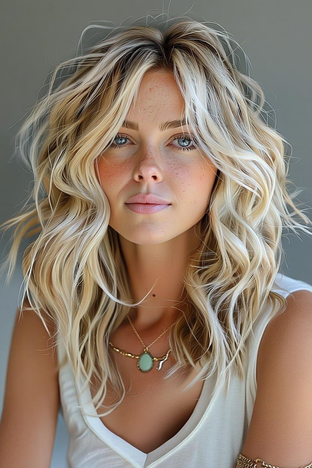 Beachy Waves met Balayage