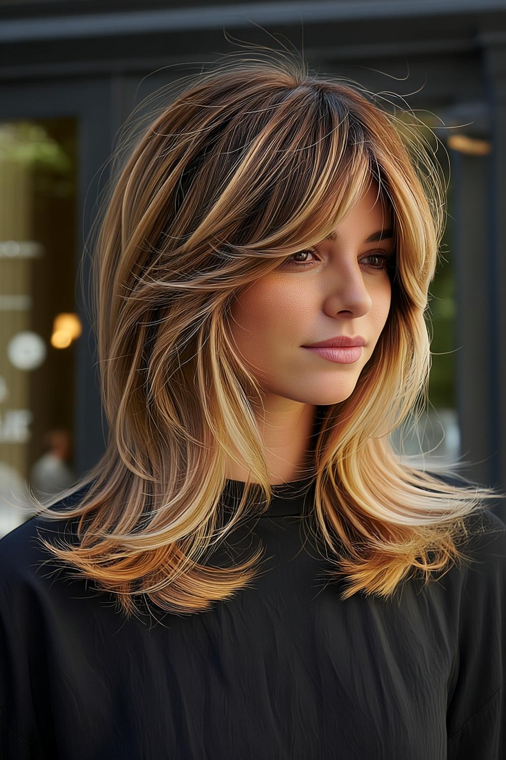 Warme Karamel Tinten