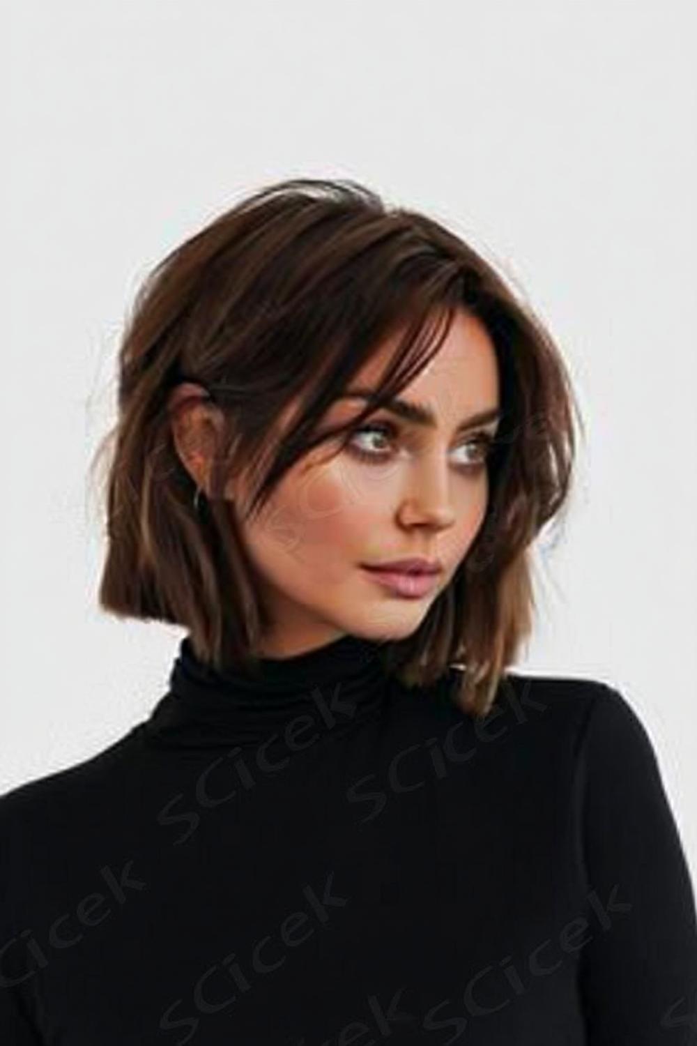 Asymmetrische Bob Stijl