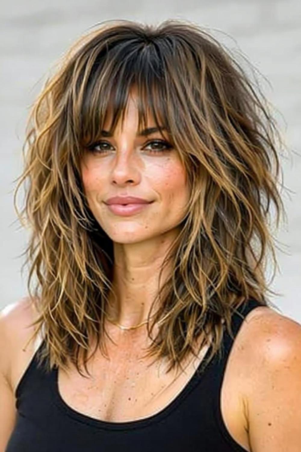 Gestructureerde Shag Lagen