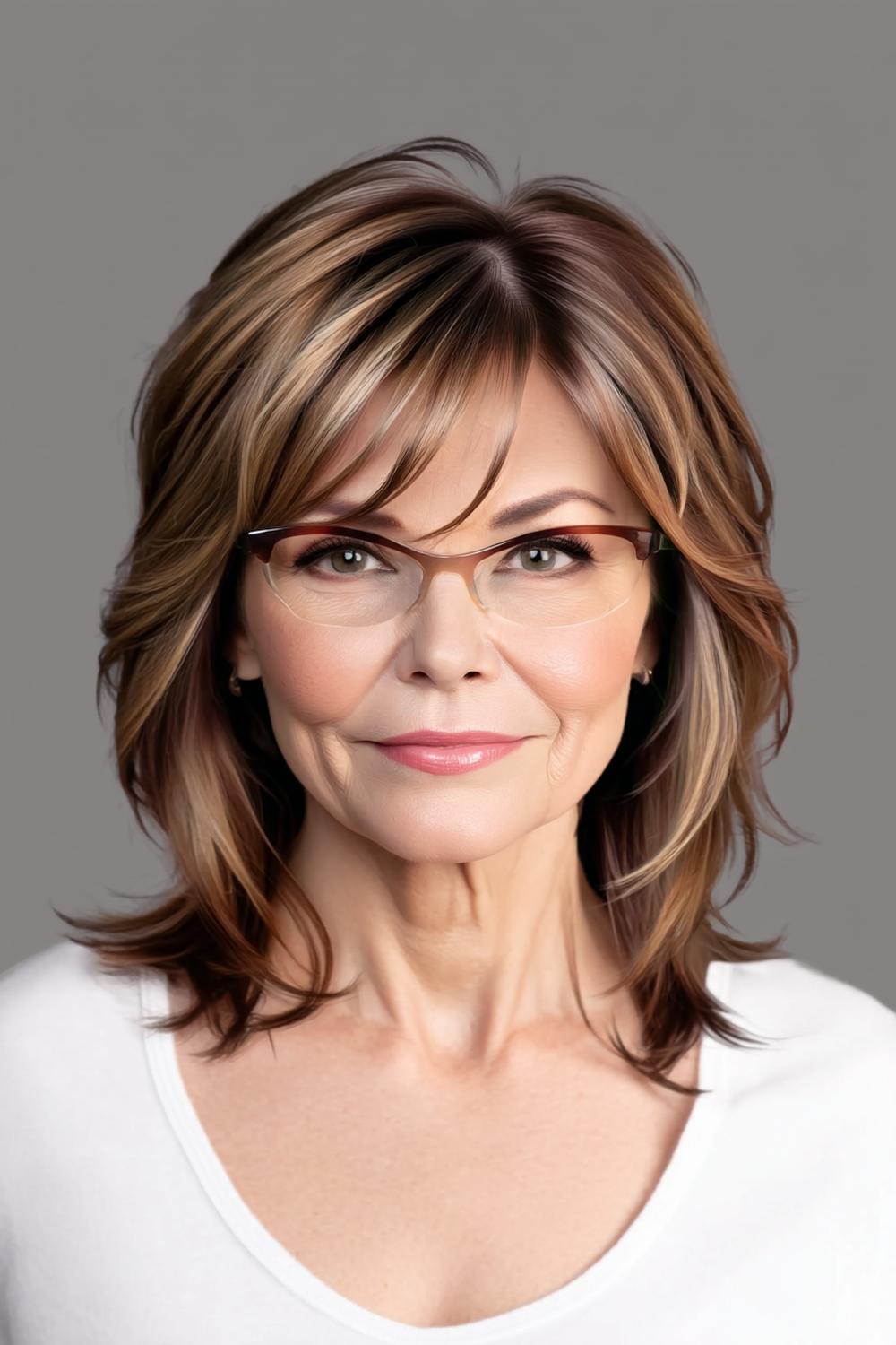 Elegante Coupe met Bril