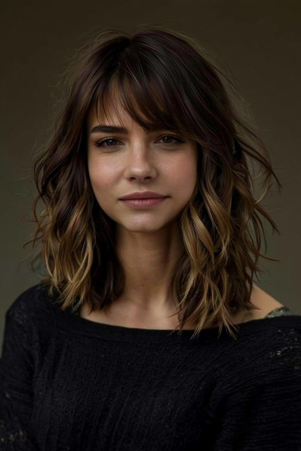 Zachte Lagen voor Ronde Gezichten