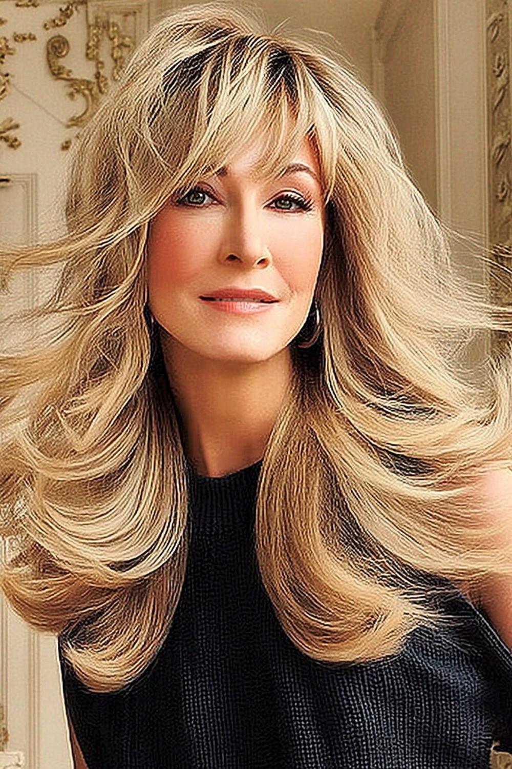 Moderne Feathered Look