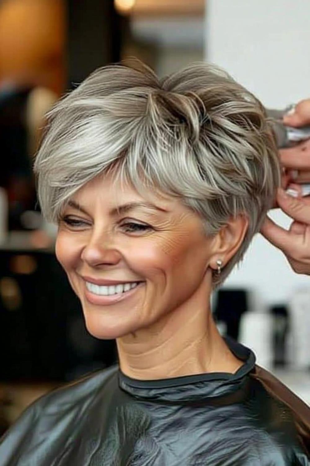 Elegante zilveren coupe