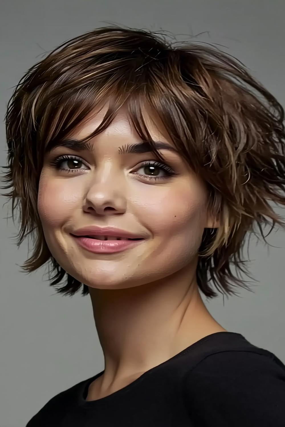 Moderne bruine laagjes