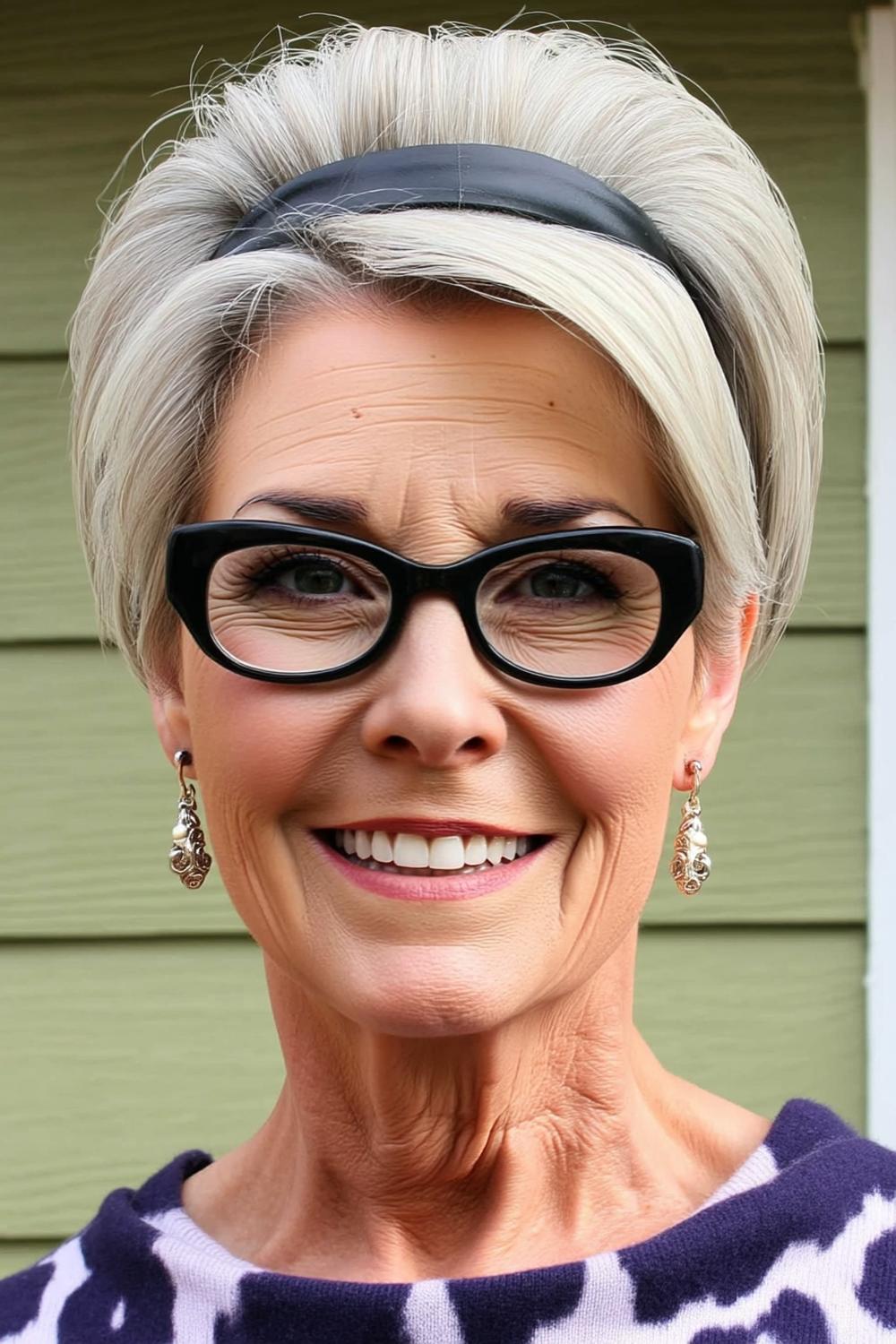 Stijlvolle haarband combinatie