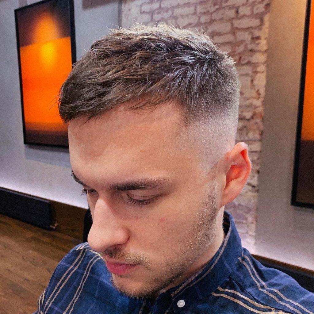 mannen kapsel voor dunner haar