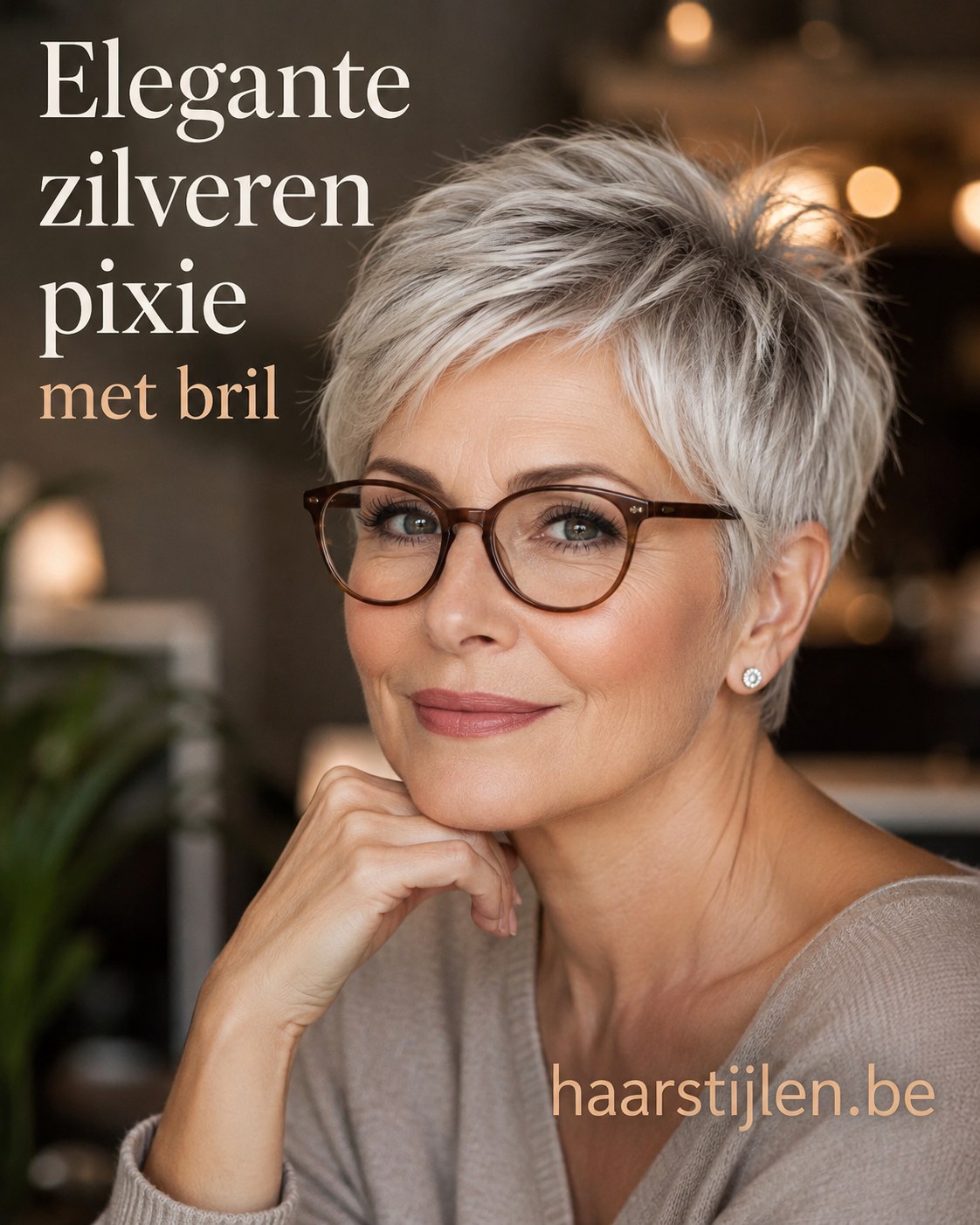 6 Kort Kapsel Met Bril - Inspiratie Voor Elk Gezicht