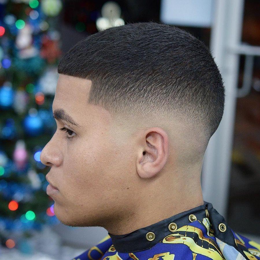 Low fade heren kapsel