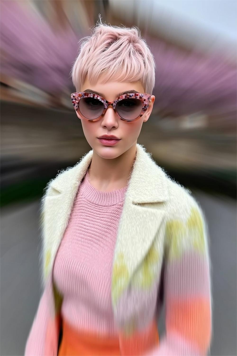 Zachte Pixie met Bril