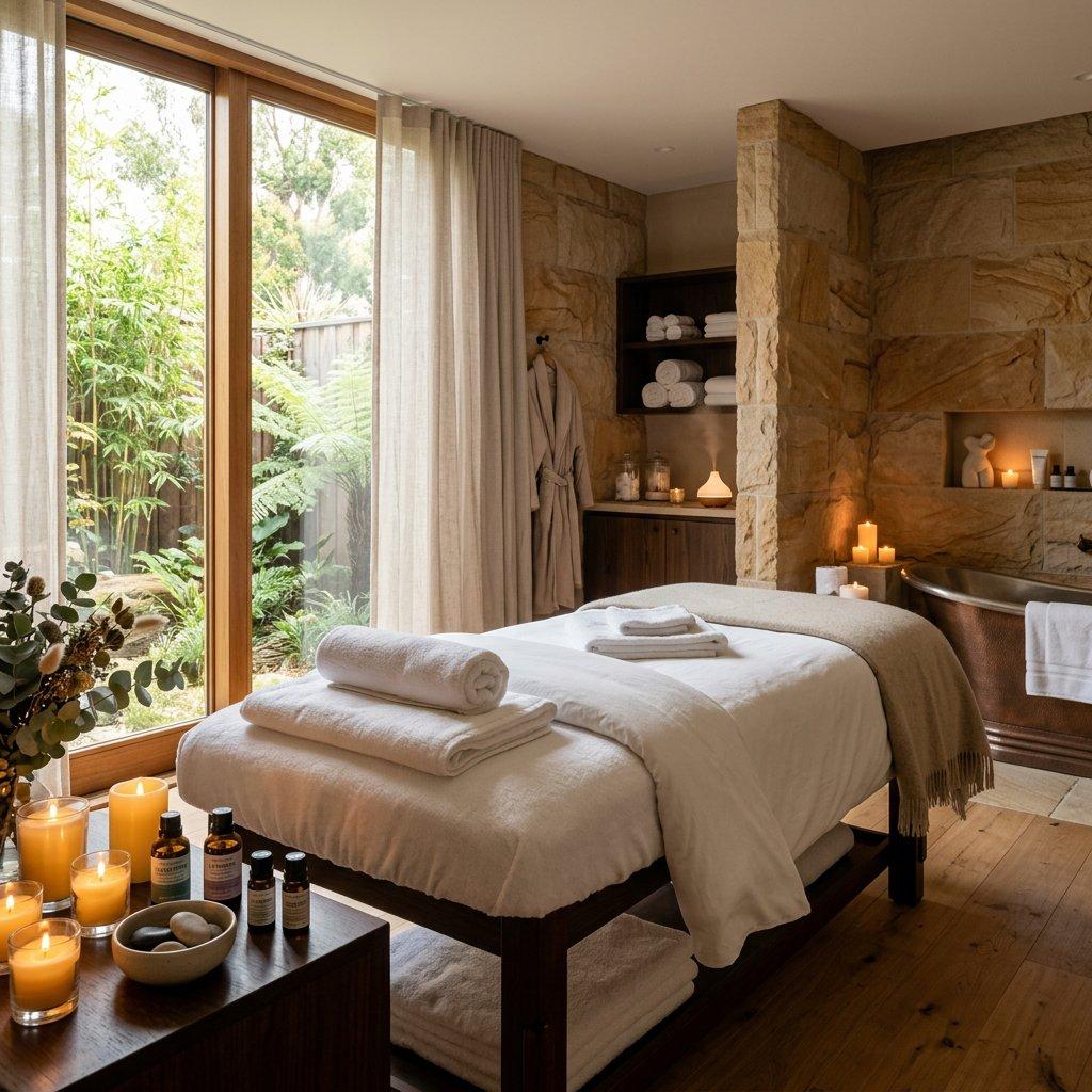 Luxe spa sfeer salon