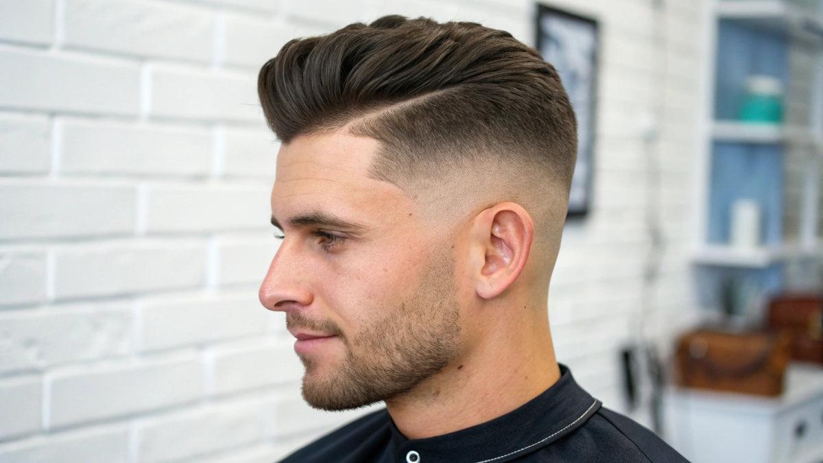 moderne fade kapsel voor mannen