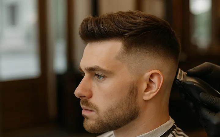 Korte undercut heren