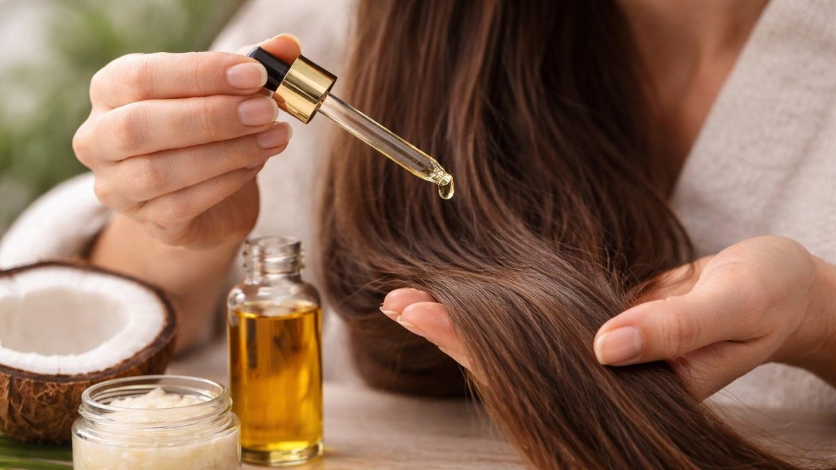 Natuurlijke olie voor haarverzorging