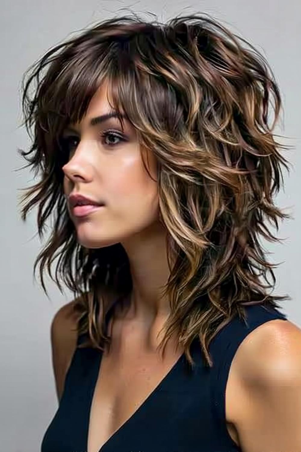 Bruine Gelaagde Textuur