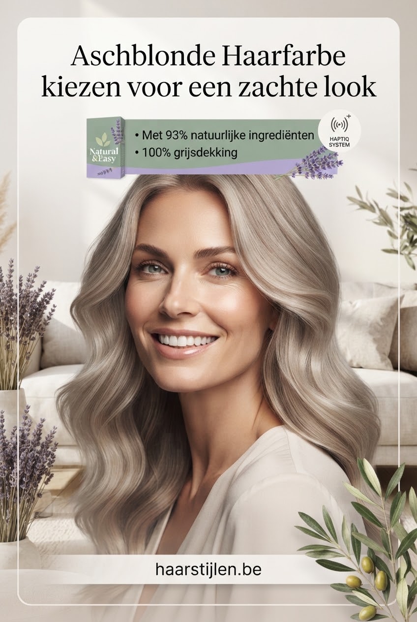 Aschblonde haarfarbe kiezen voor een zachte look