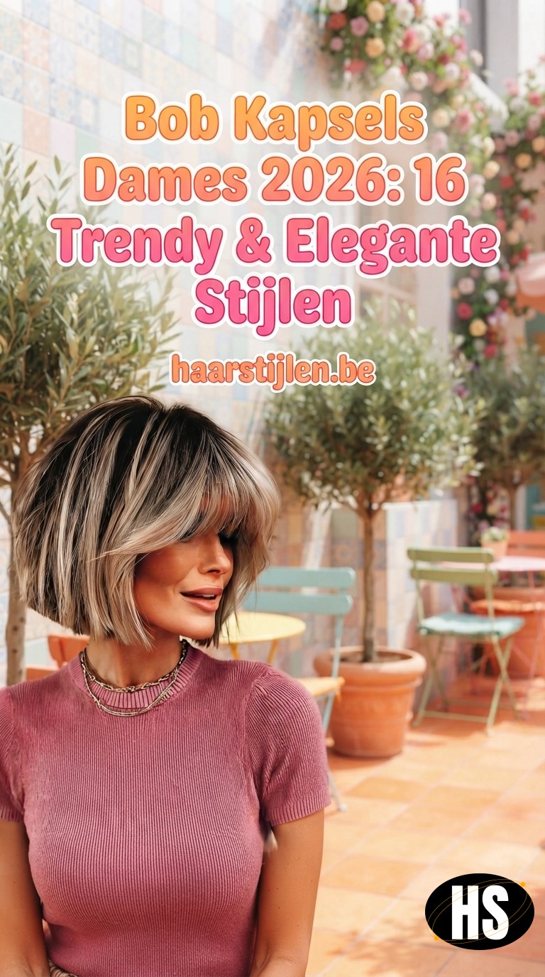 Bob Kapsels Dames 2026: 16 Trendy & Elegante Stijlen
