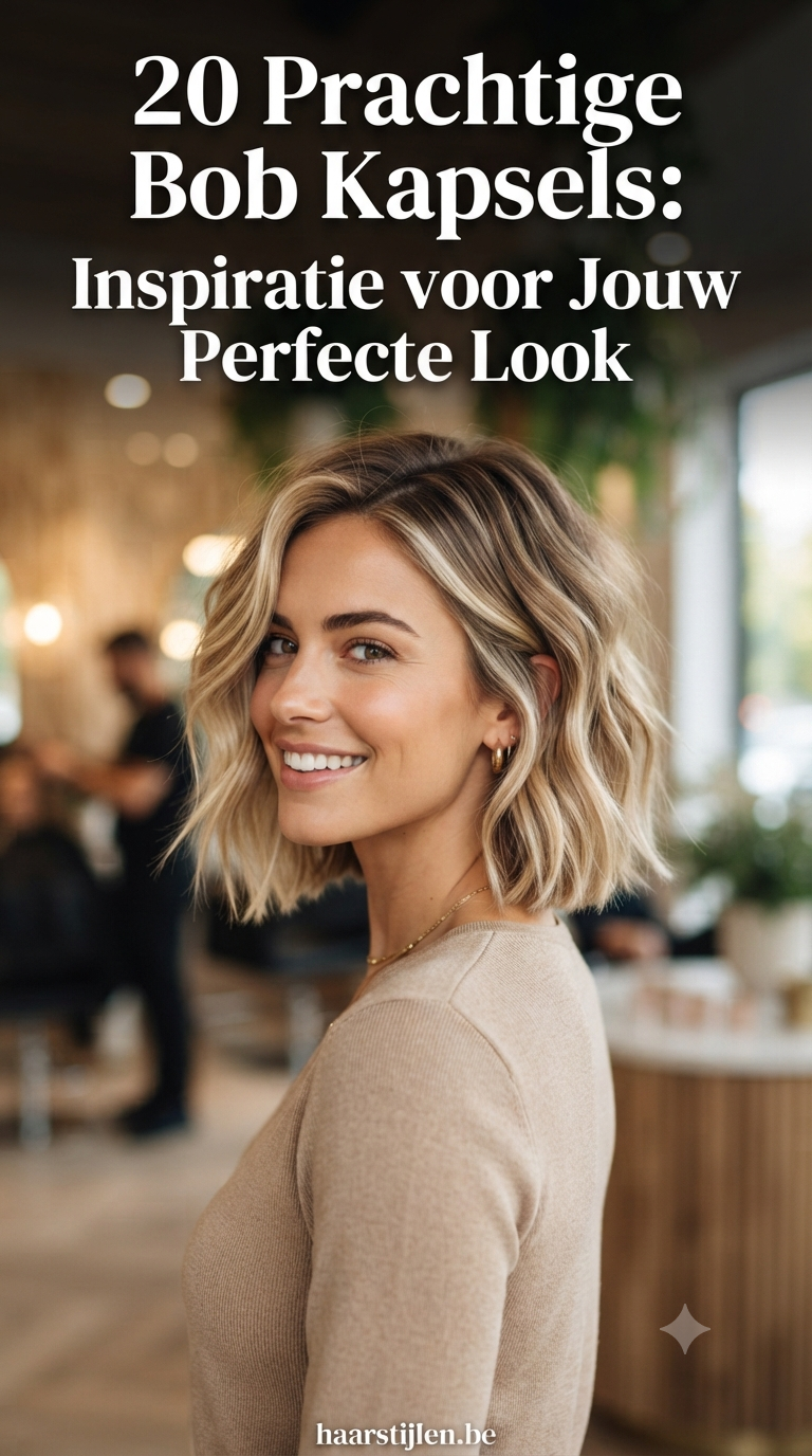 20 Prachtige Bob Kapsels: Inspiratie voor Jouw Perfecte Look