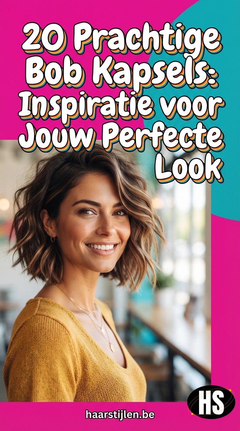 20 Prachtige Bob Kapsels: Inspiratie voor Jouw Perfecte Look