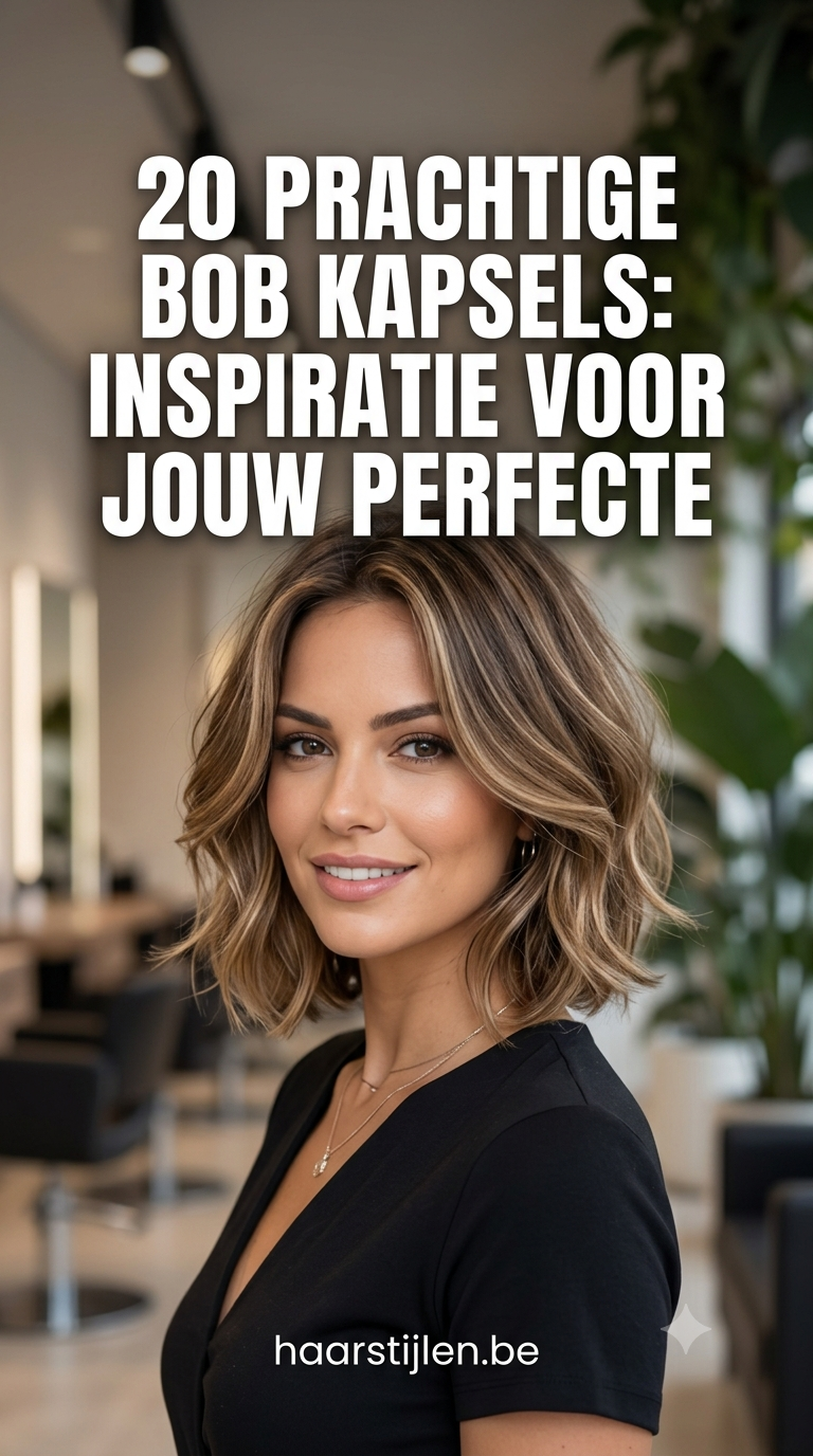 20 Prachtige Bob Kapsels: Inspiratie voor Jouw Perfecte Look