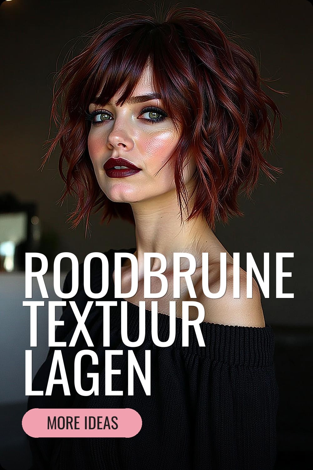 Roodbruine Textuur Lagen