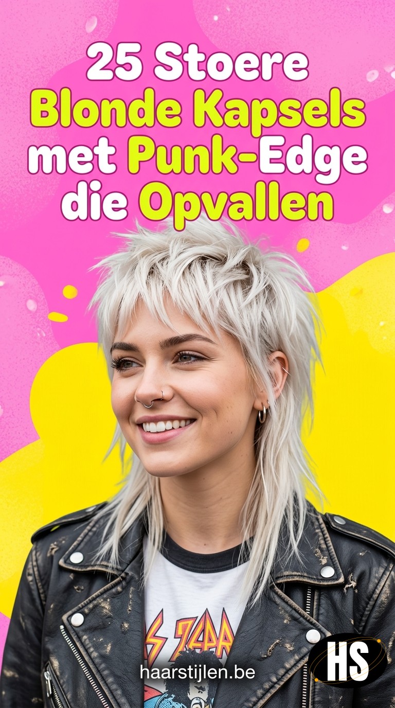 25 Stoere Blonde Kapsels met Punk-Edge die Opvallen