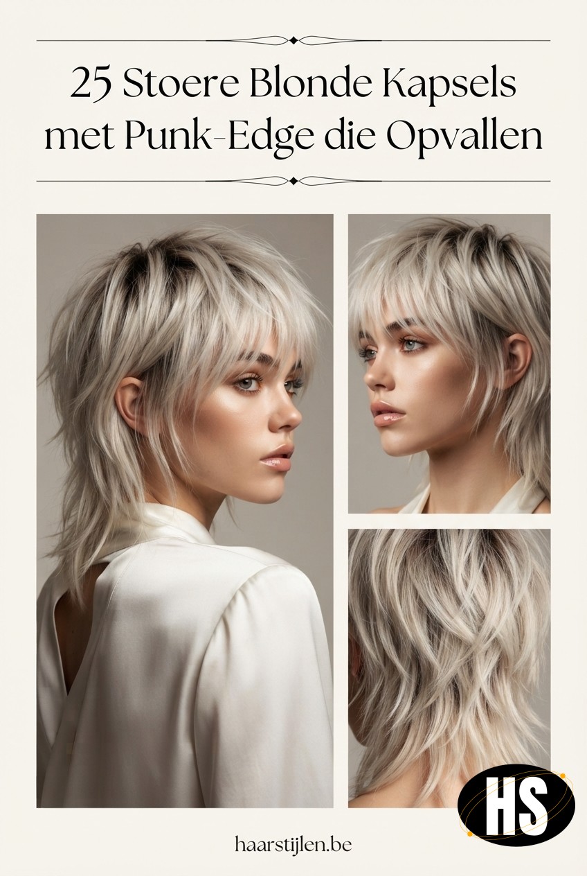 25 Stoere Blonde Kapsels met Punk-Edge die Opvallen