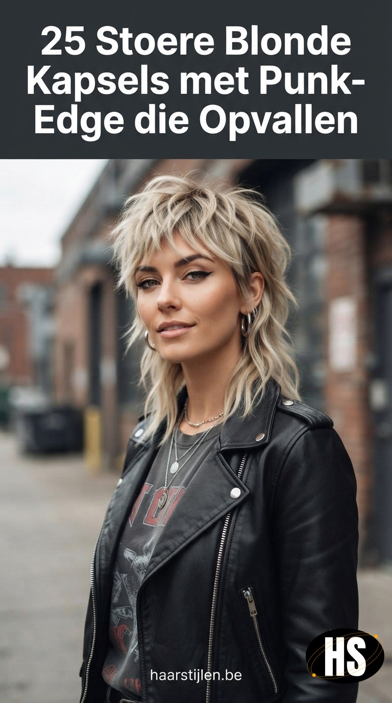 25 Stoere Blonde Kapsels met Punk-Edge die Opvallen
