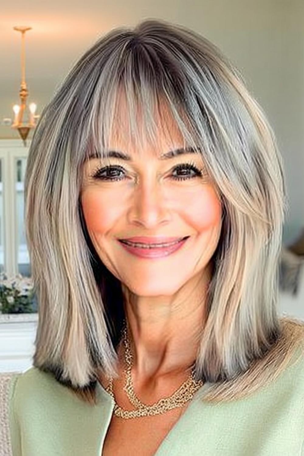 Curtain Bangs Charme