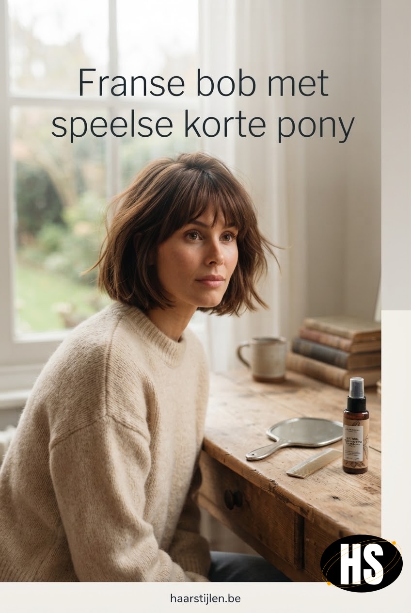 Franse bob met speelse korte pony