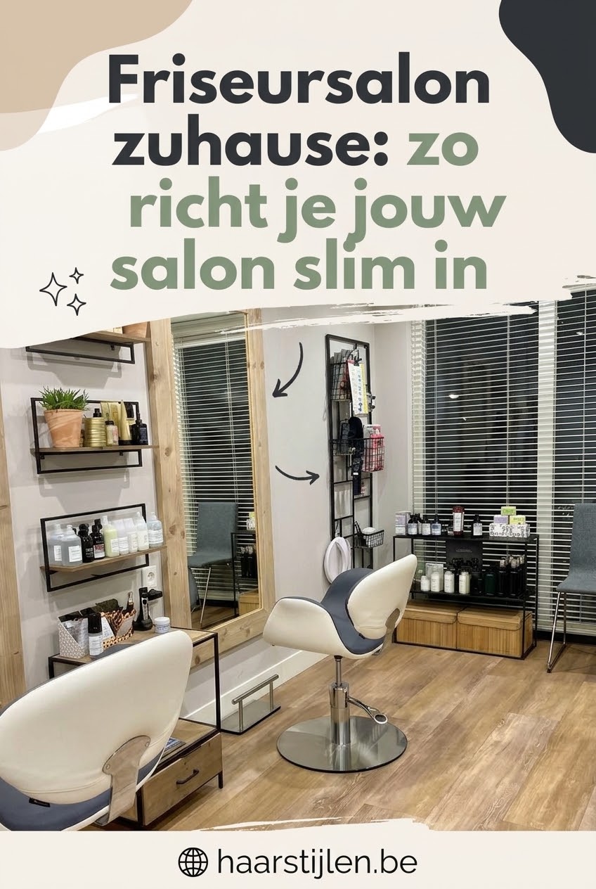 Friseursalon zuhause: zo richt je jouw salon slim in