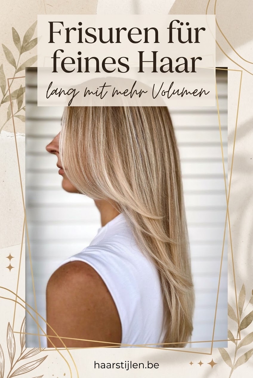Frisuren für feines haar lang mit mehr Volumen