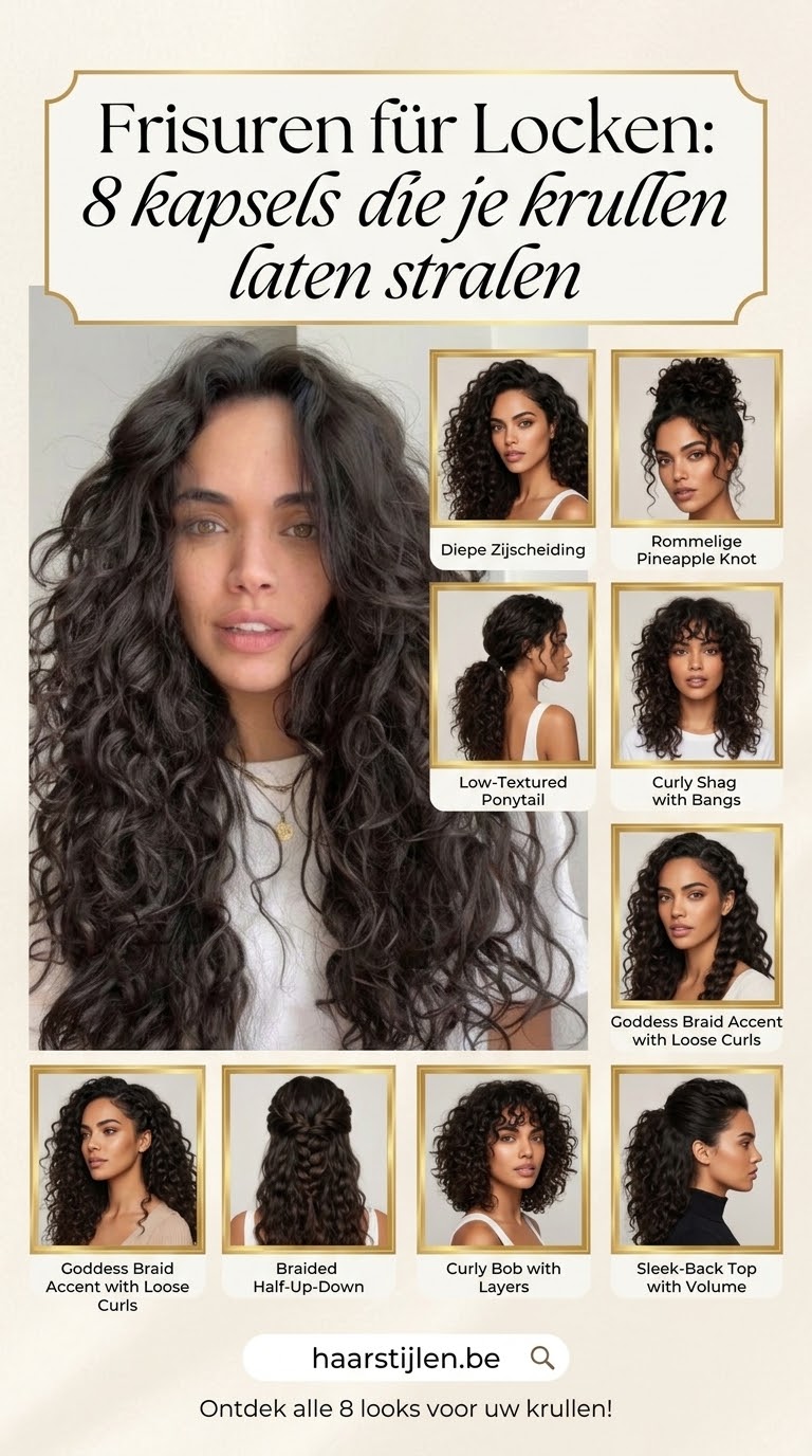 Frisuren für Locken: 8 kapsels die je krullen laten stralen