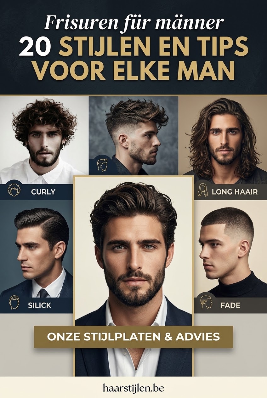 Frisuren für männer 20 stijlen en tips voor elke man