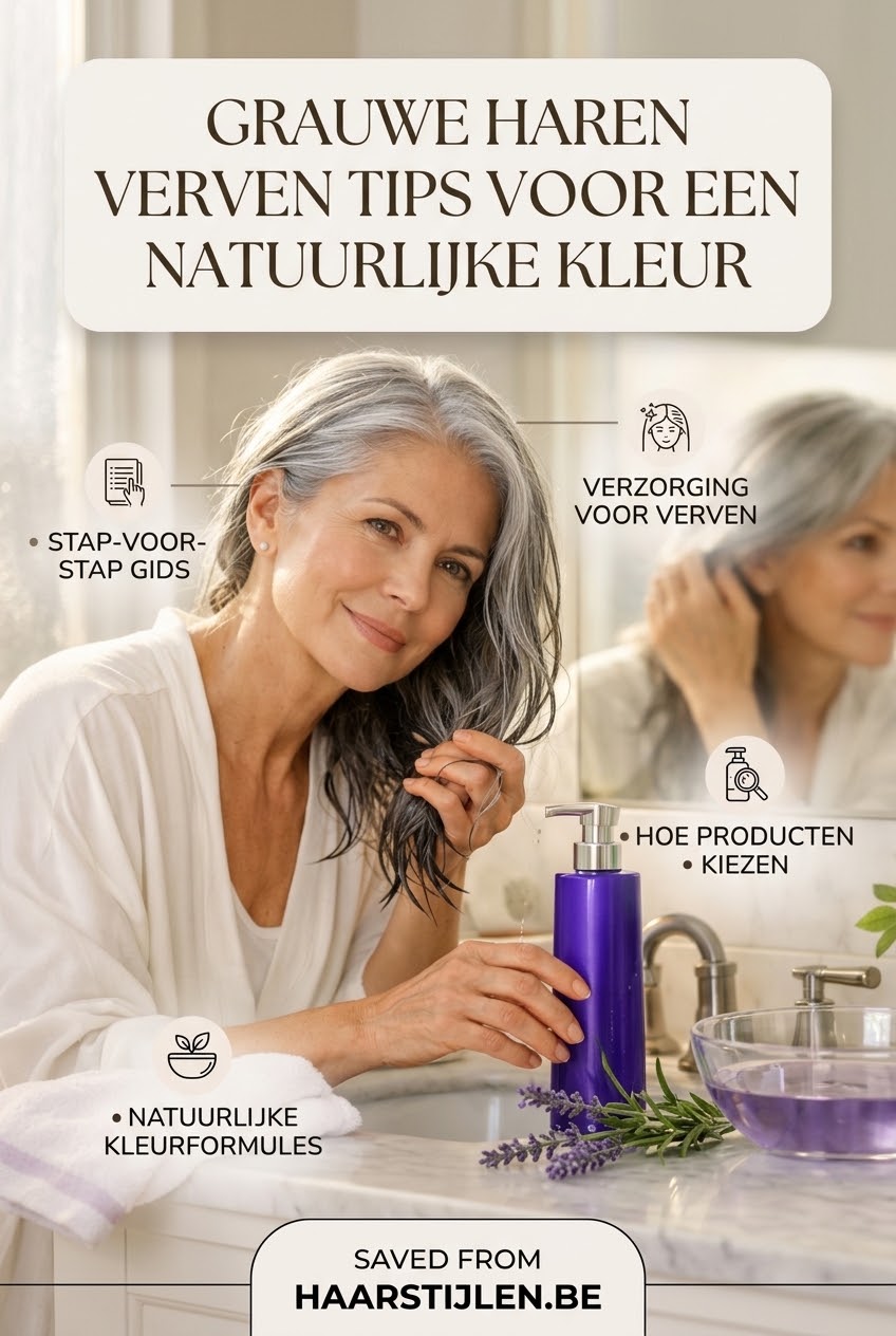 Grauwe haren verven tips voor een natuurlijke kleur