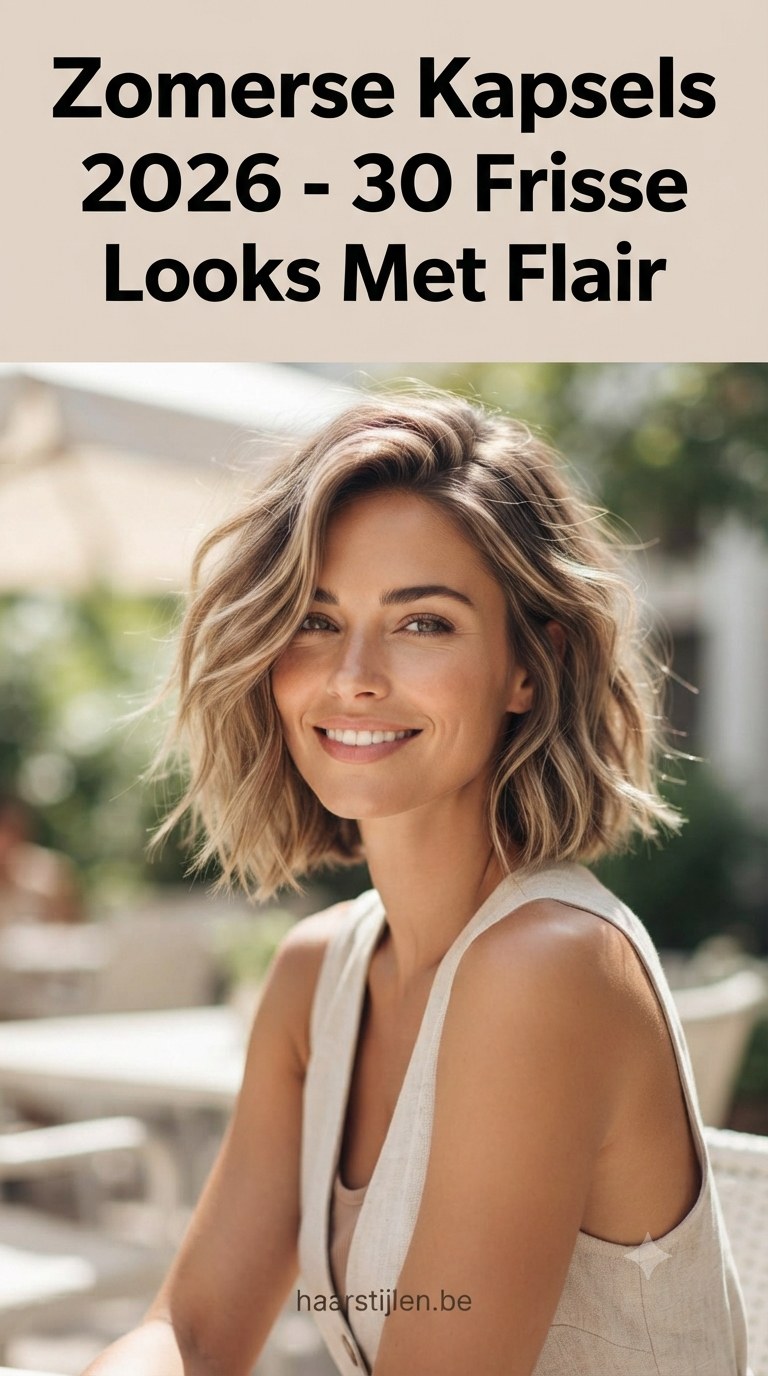 Zomerse Kapsels 2026 - 30 Frisse Looks Met Flair
