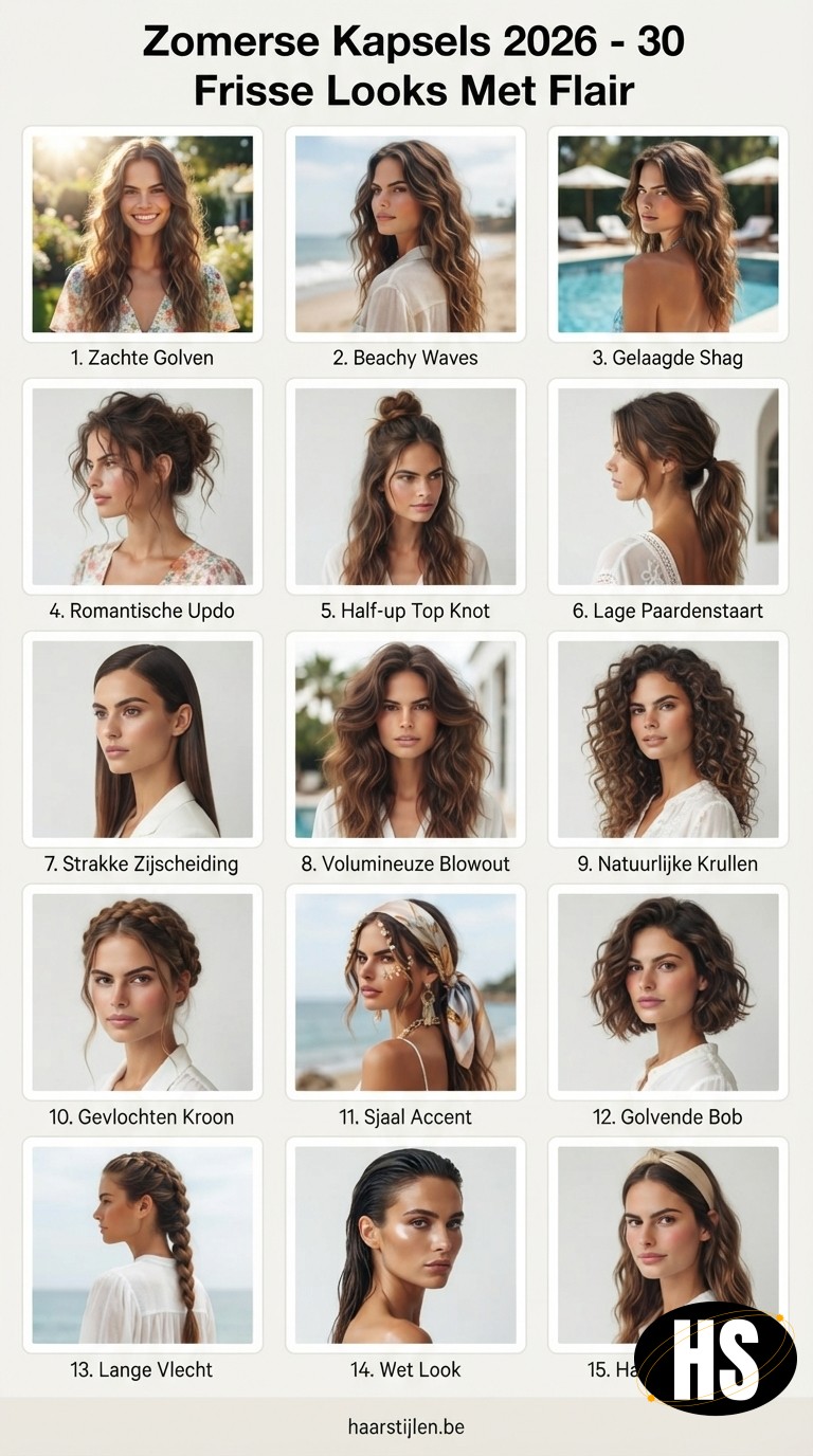 Zomerse Kapsels 2026 - 30 Frisse Looks Met Flair