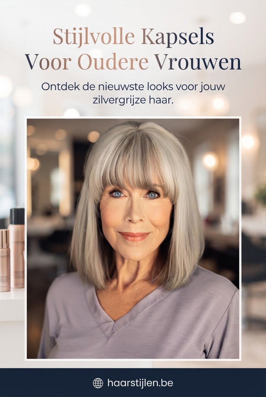 Stijlvolle Kapsels Voor Oudere Vrouwen