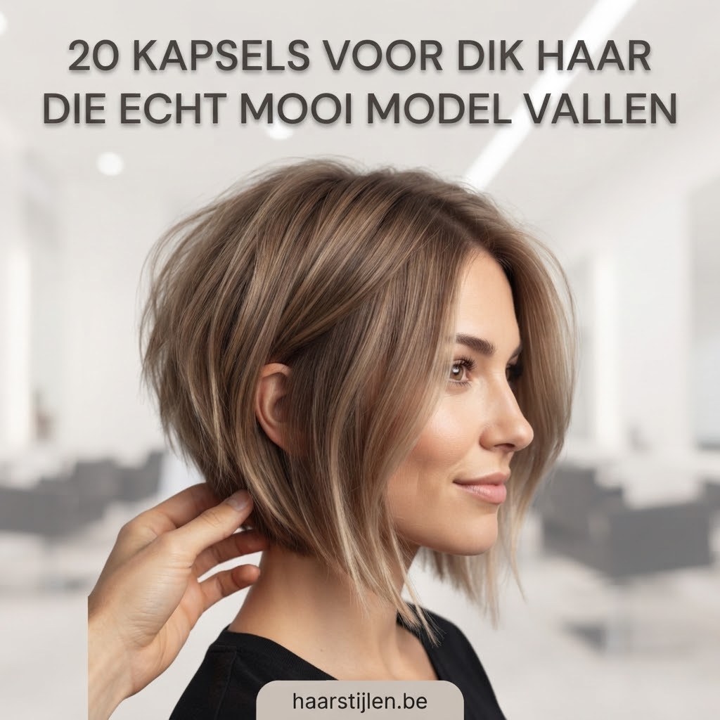 20 Kapsels Voor Dik Haar Die Echt Mooi Model Vallen