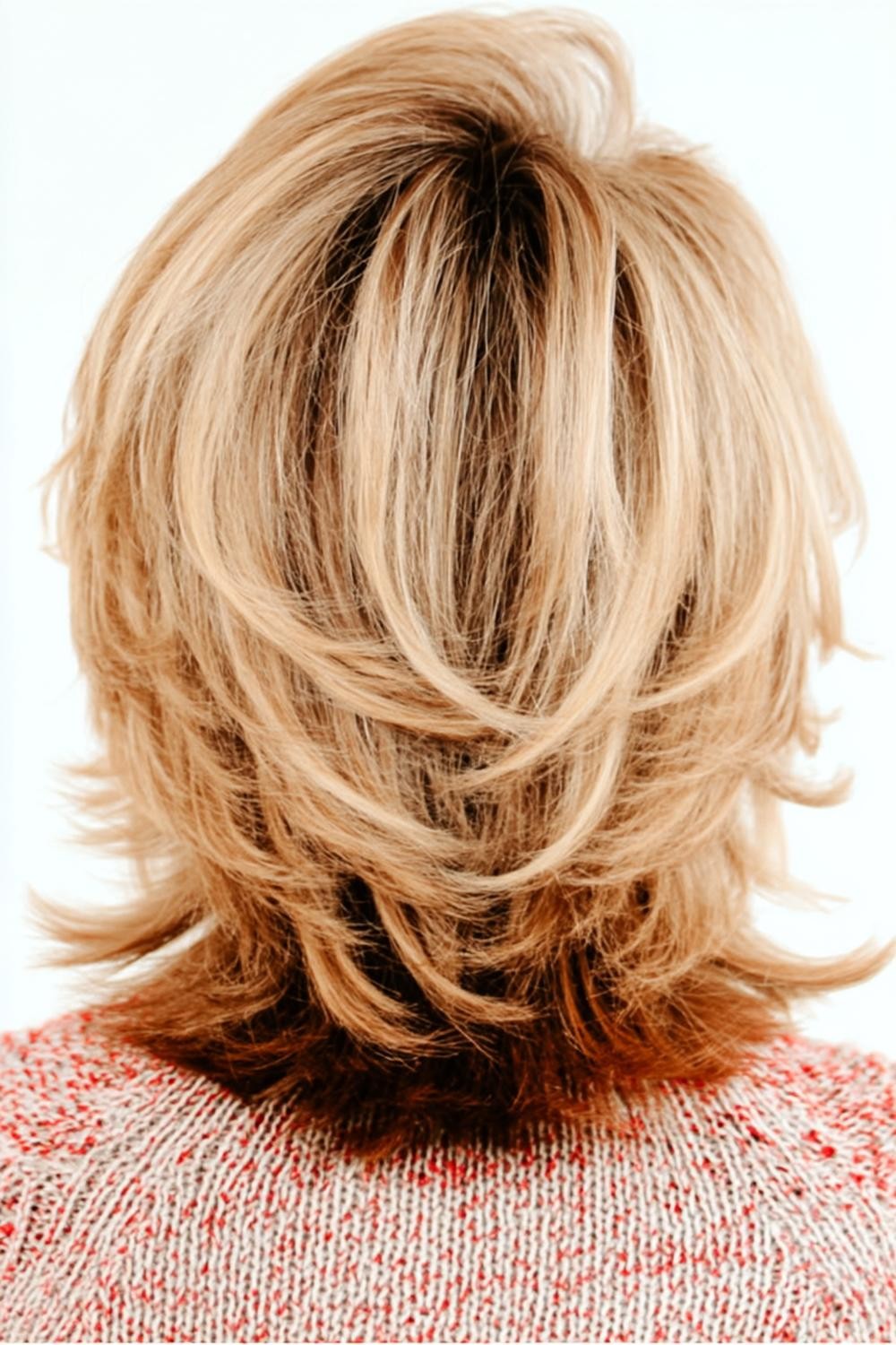 Gelaagde Blonde Beweging