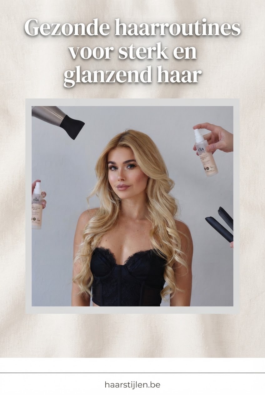 Gezonde haarroutines voor sterk en glanzend haar